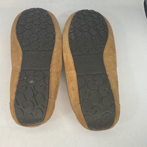UGG Ascot Slipper suede with rubber sole color chestnut Size 12 main image 8